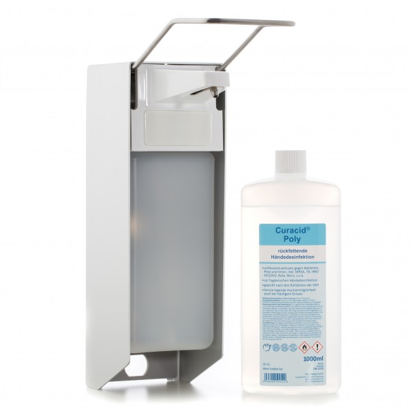 Armhebelspender, Alu, 1000ml