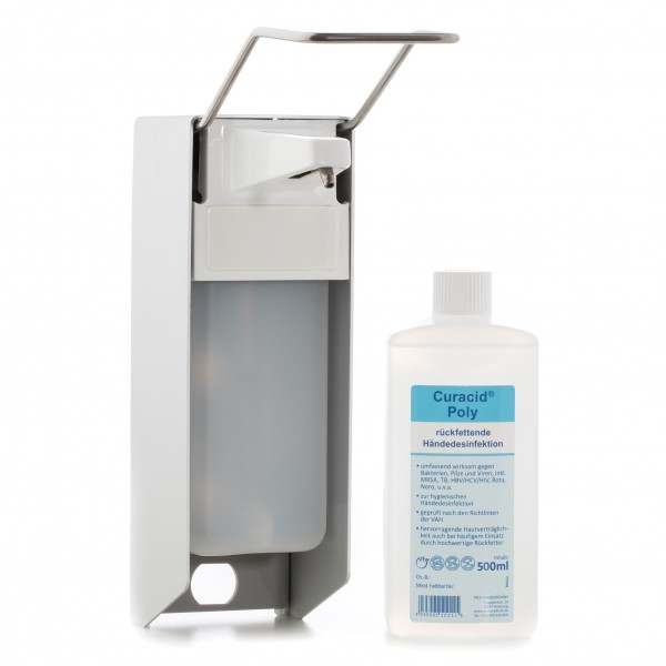 Armhebelspender, Alu, 500ml